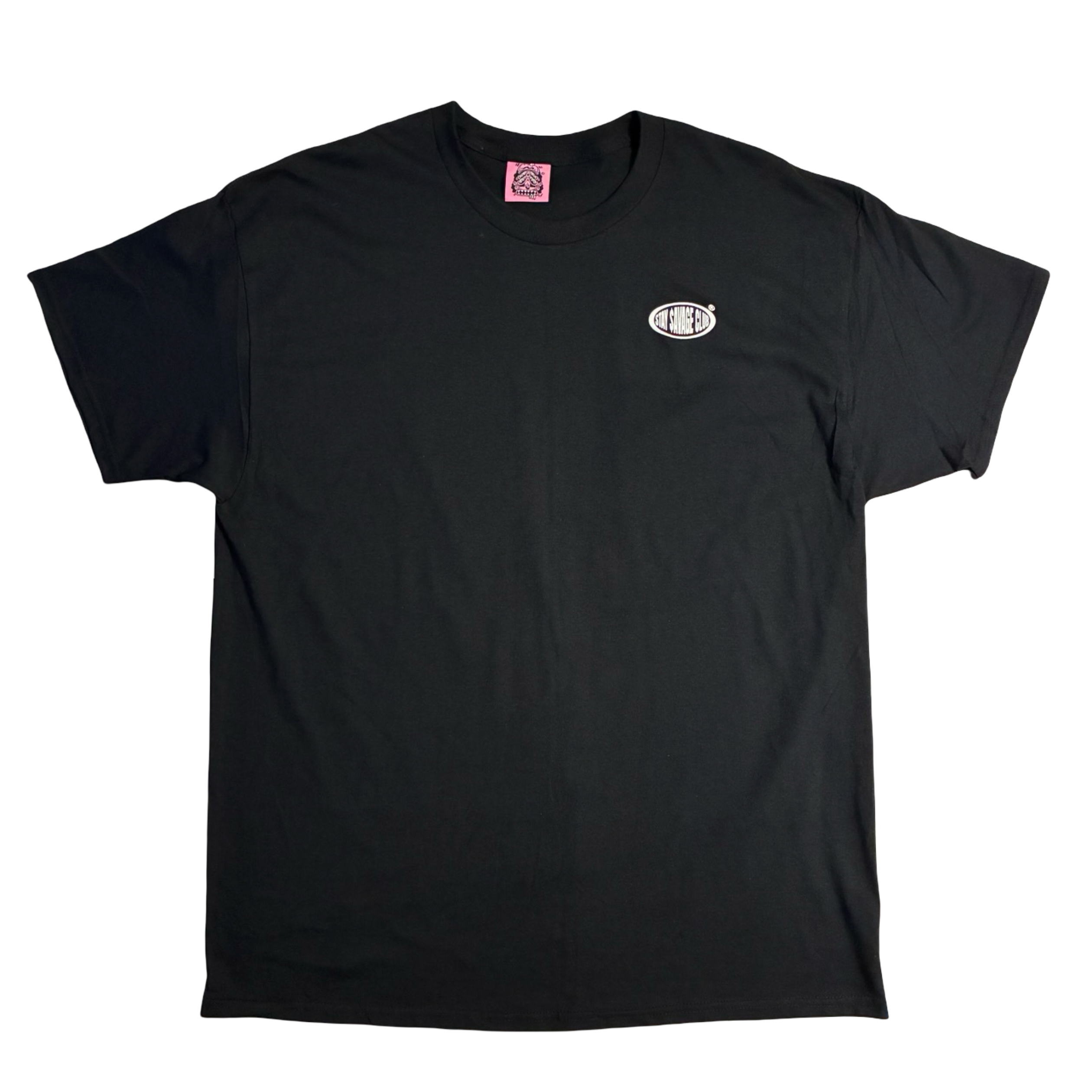 $AINT $AVAGE© TEE WHITE X BLACK