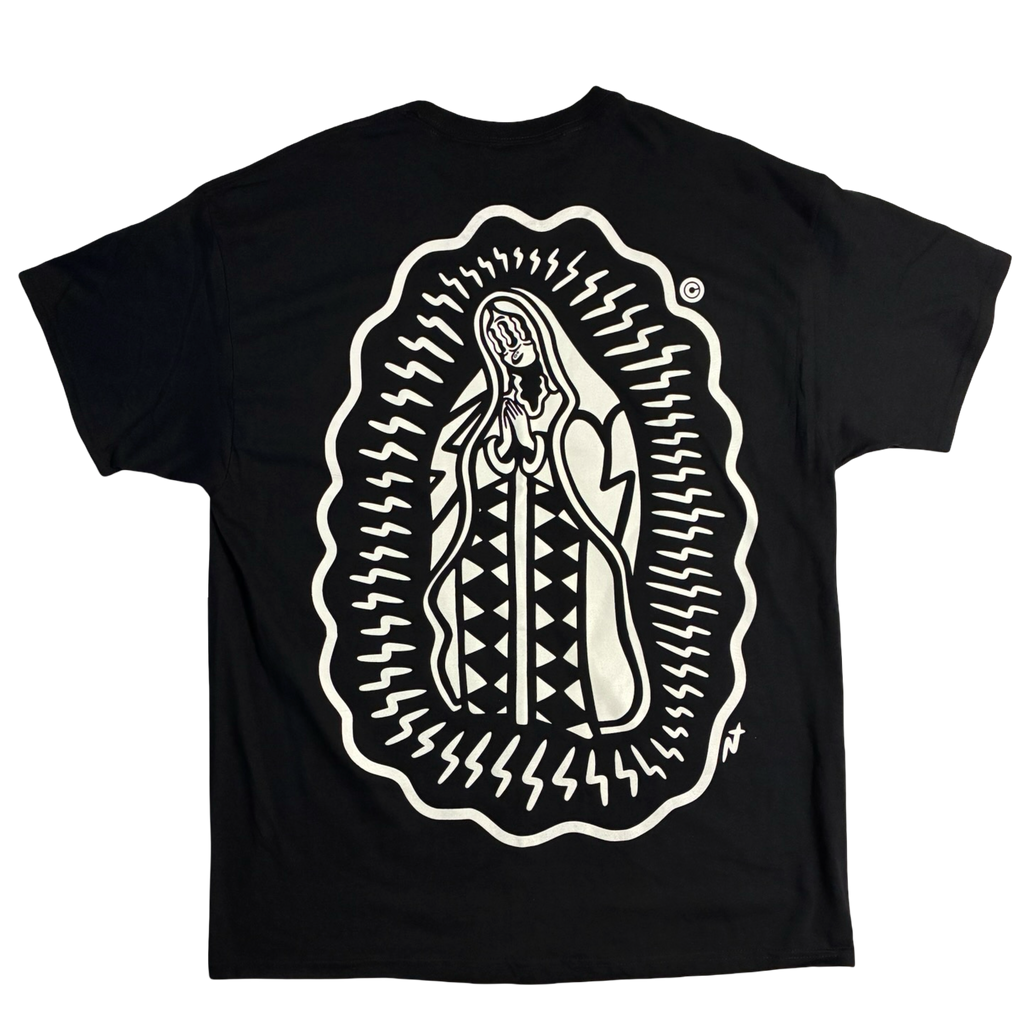 $AINT $AVAGE© TEE WHITE X BLACK