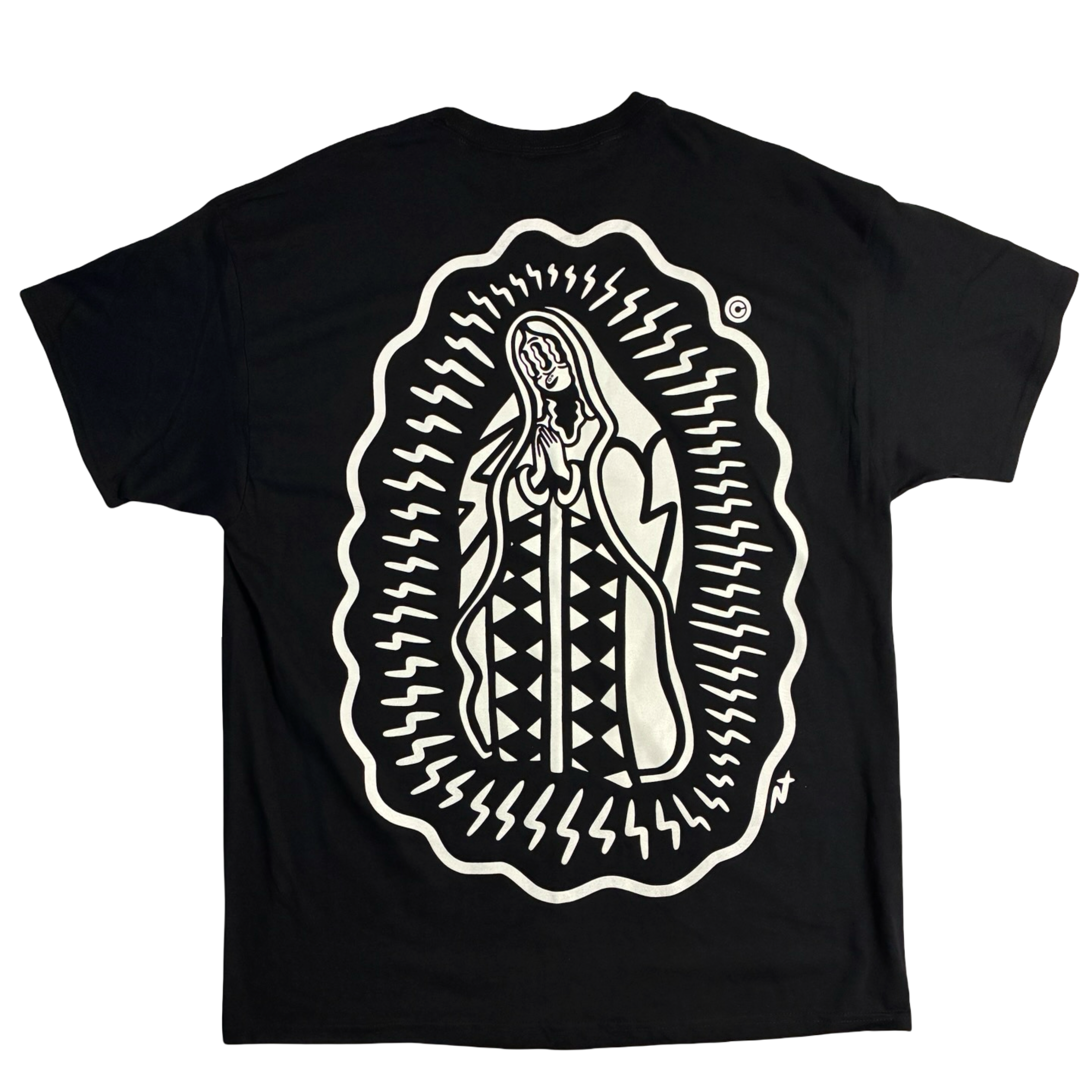 $AINT $AVAGE© TEE WHITE X BLACK