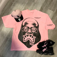 STAY $AVAGE CLUB® DAMN $AVAGE DROP SHOULDER TEE (CUSTOM DYED)