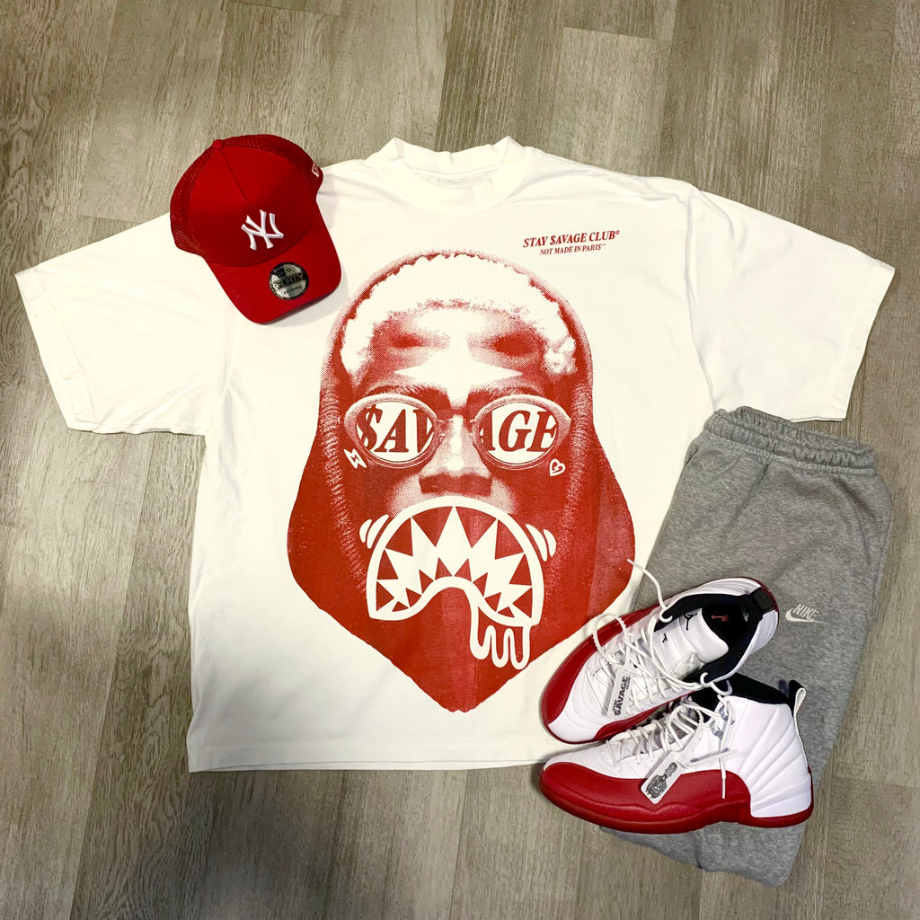 STAY $AVAGE CLUB® DAMN $AVAGE DROP SHOULDER TEE