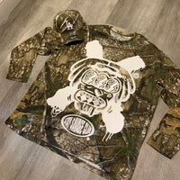 STAY $AVAGE CLUB® YOUNG $AVAGE FOREST CAMO LONG SLEEVE