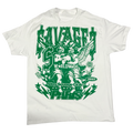 STAY $AVAGE CLUB® $AVAGE ANGEL TEE (WHT & GREEN)