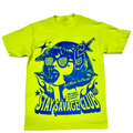 STAY $AVAGE CLUB® BOBIANA $AVAGE TEE (NEON GRN & BLUE)