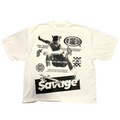 STAY $AVAGE CLUB® $AVAGE SKATER HEAVYWEIGHT DROP SHOULDER TEE
