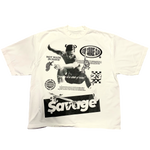 STAY $AVAGE CLUB® $AVAGE SKATER HEAVYWEIGHT DROP SHOULDER TEE