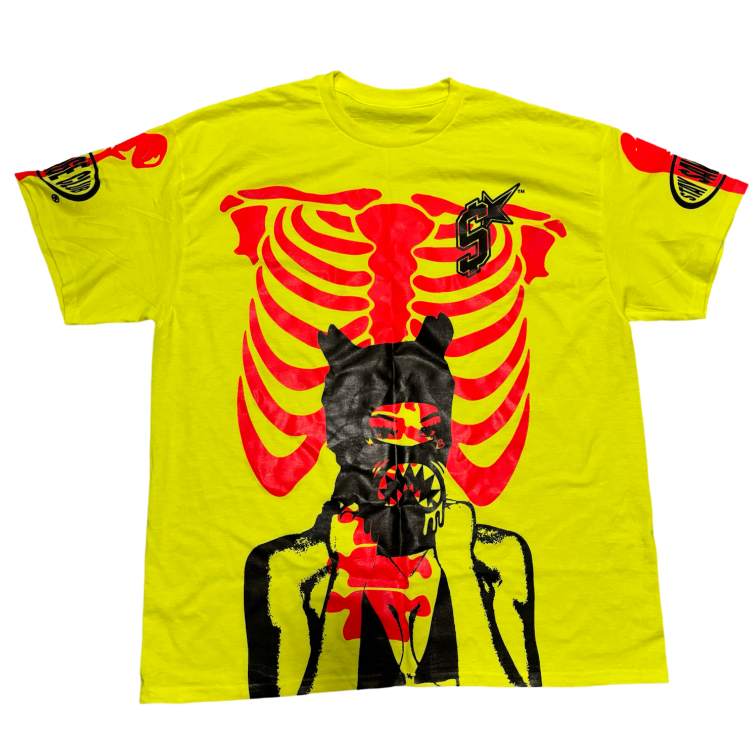 STAY $AVAGE CLUB® MI$$ $AVAGE X SKELETON TEE