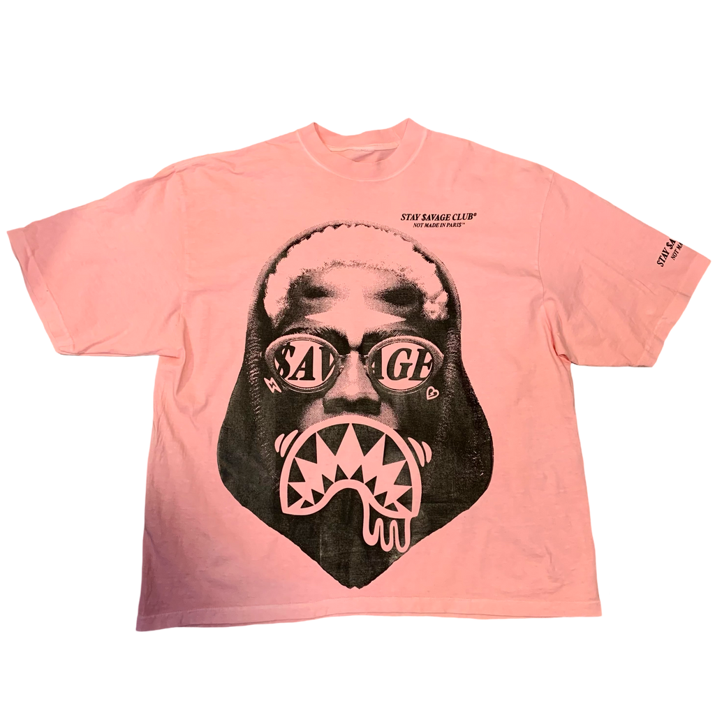 STAY $AVAGE CLUB® DAMN $AVAGE DROP SHOULDER TEE (CUSTOM DYED)