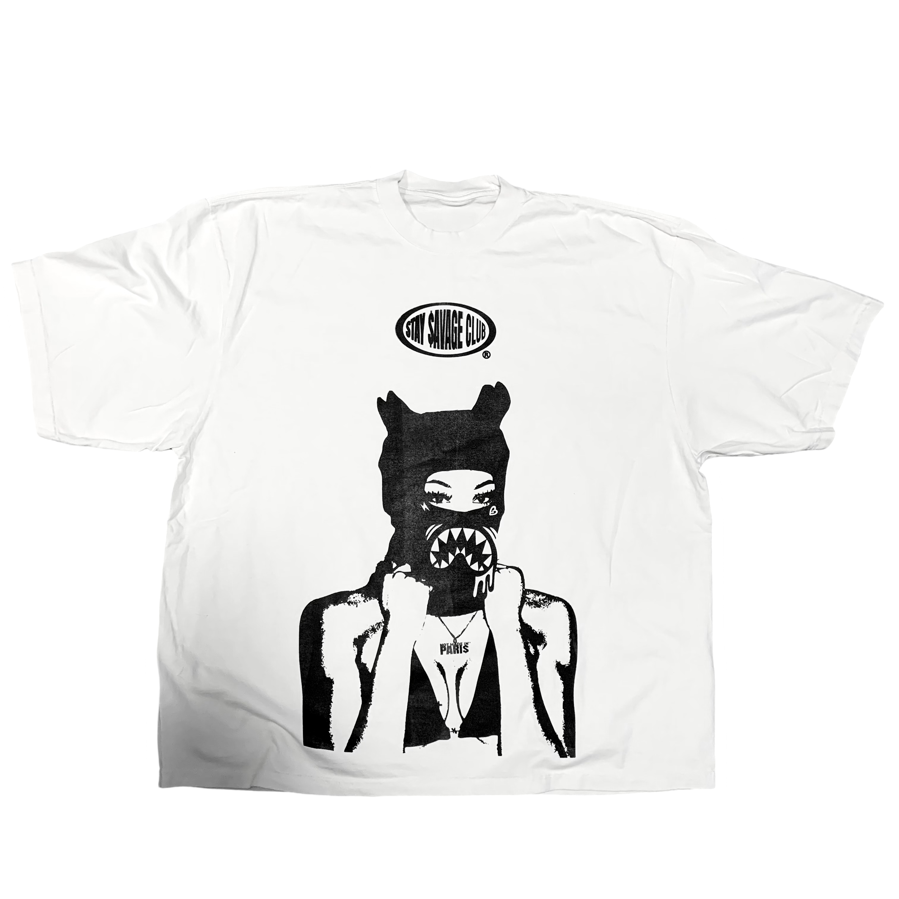 STAY $AVAGE CLUB® MI$$ $AVAGE HEAVYWEIGHT DROP SHOULDER TEE