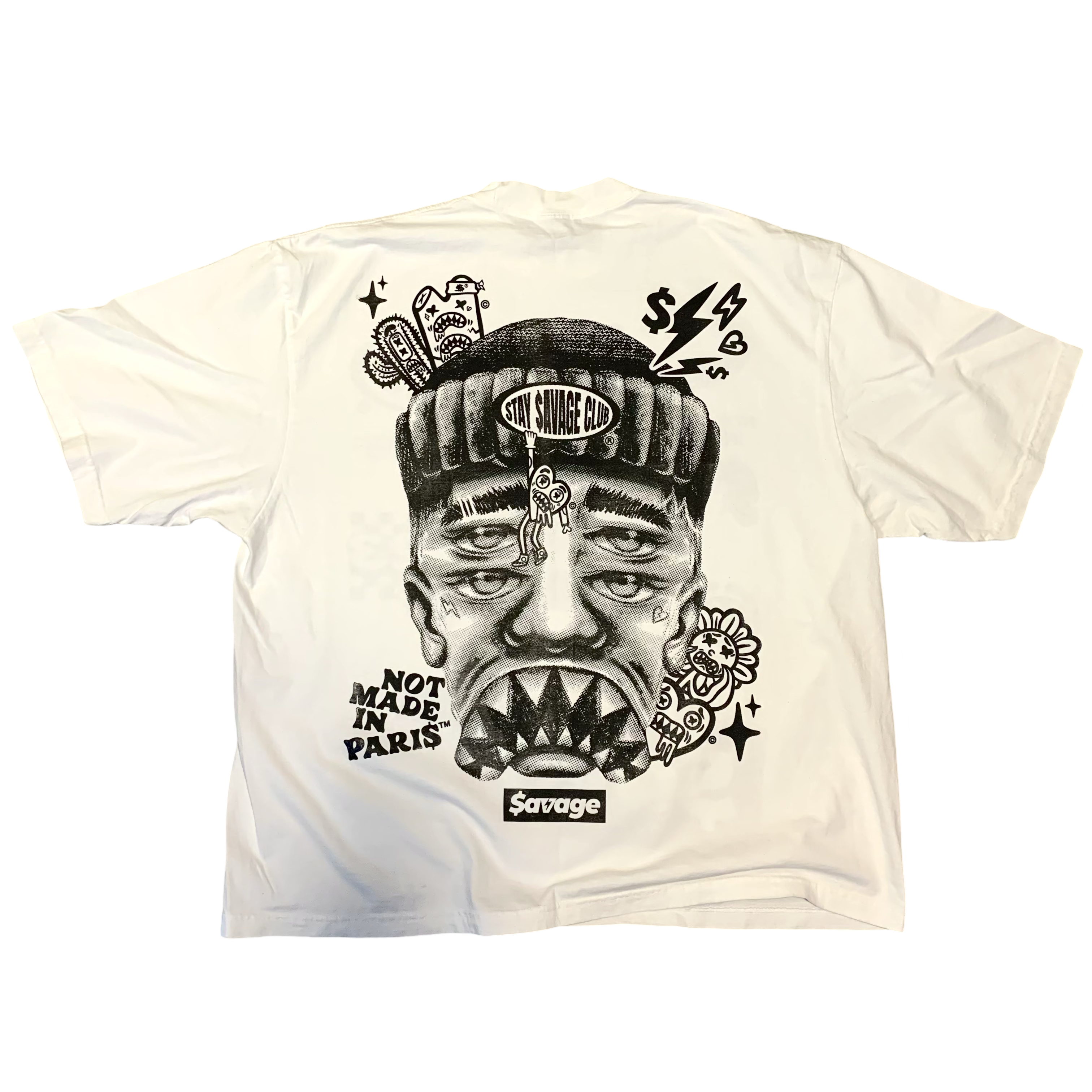 STAY $AVAGE CLUB® REAL SWAG $AVAGE DROP SHOULDER TEE