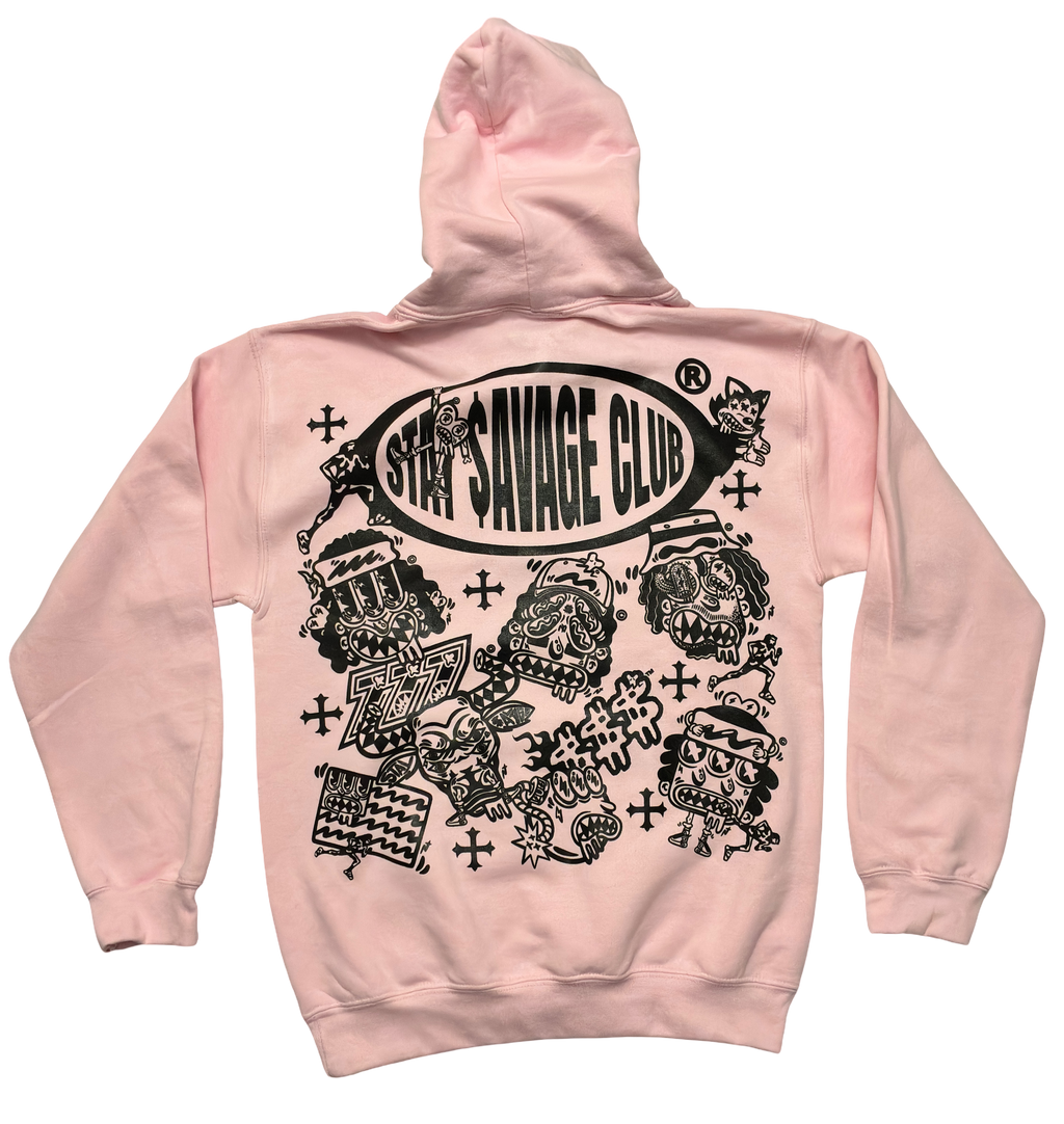 STAY $AVAGE CLUB®  LA $AVAGE FAMILIA HOODIE