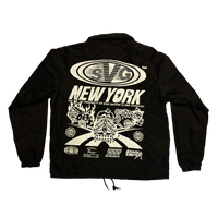 STAY $AVAGE CLUB® $VG NEW YORK NYLON COACHS JACKET 1 OF 1