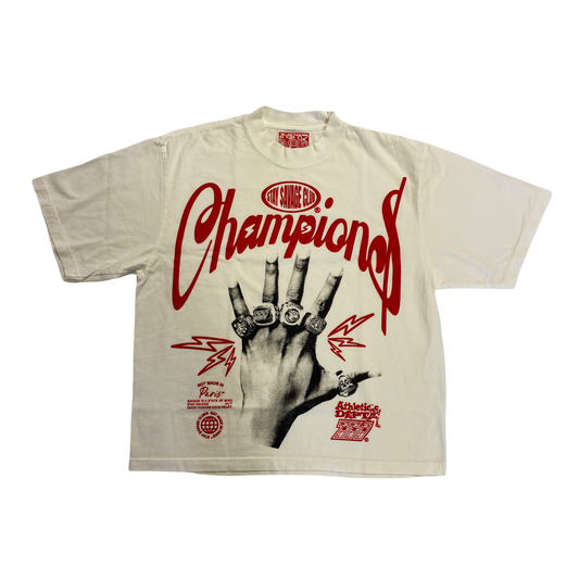 STAY $AVAGE CLUB® CHAMPION$ / 5 RING$ TEE
